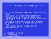 Tablet Screenshot of jonriehl.com